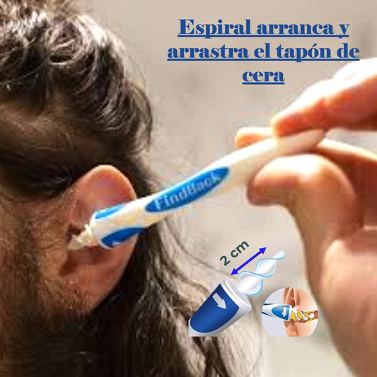 SILICONE EAR CLEANER®Adios tapon de cerumen.